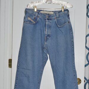 VINTAGE LADIES DIESEL SADDLE JEANS MADE IN ITALY SIZE 36